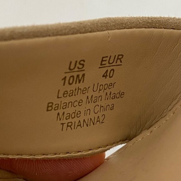 NEW Sam Edelman Trianna2 Sandals Platform Revolve Size 10 Suede Y2K 90s Wedges - Picture 11 of 11